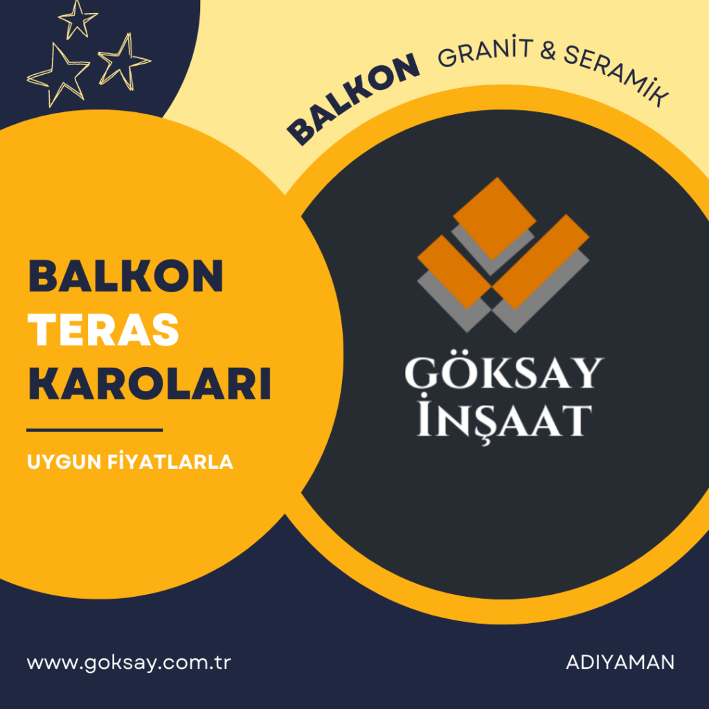 Balkon Granit Modelleri