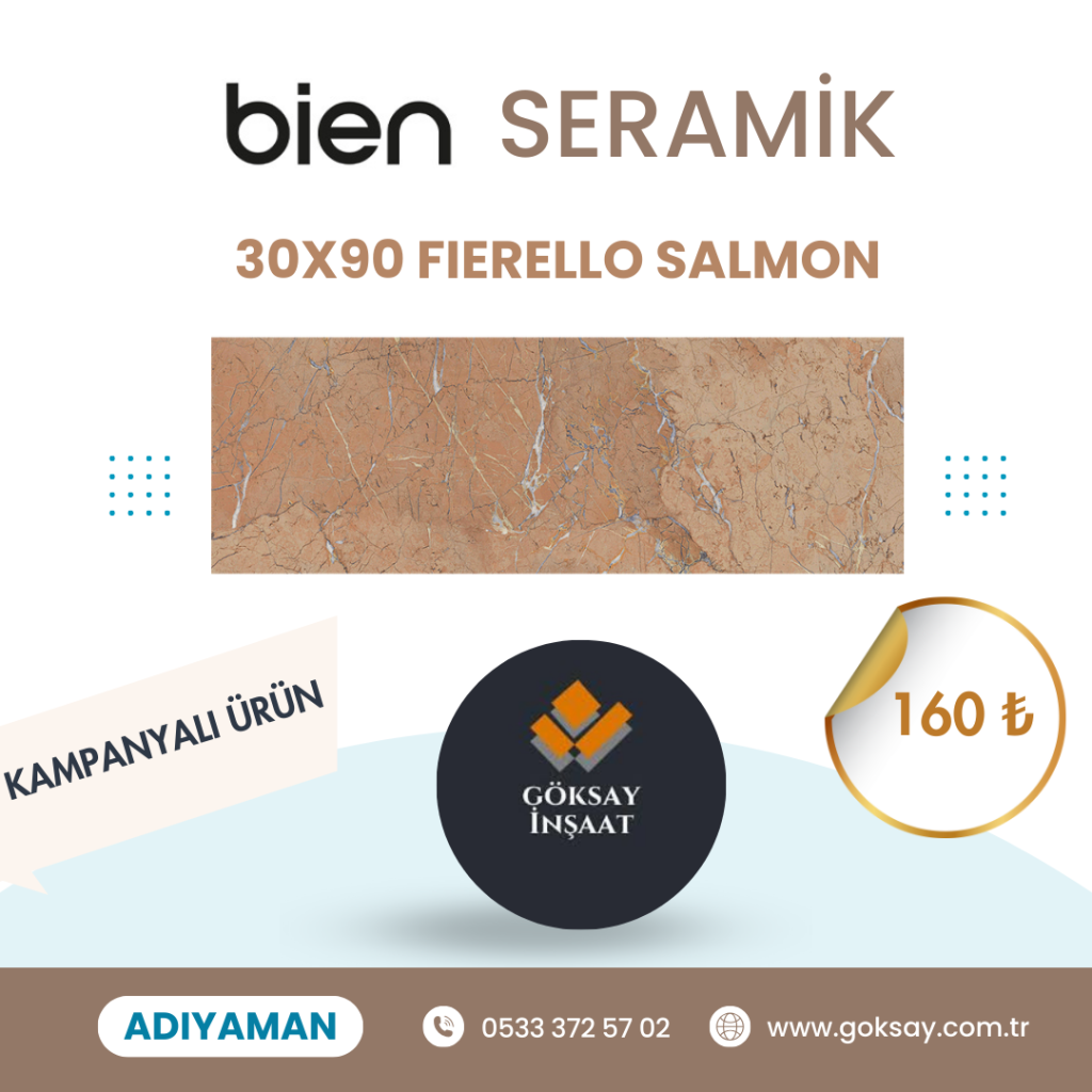 Bien Seramik Fierello Salmon