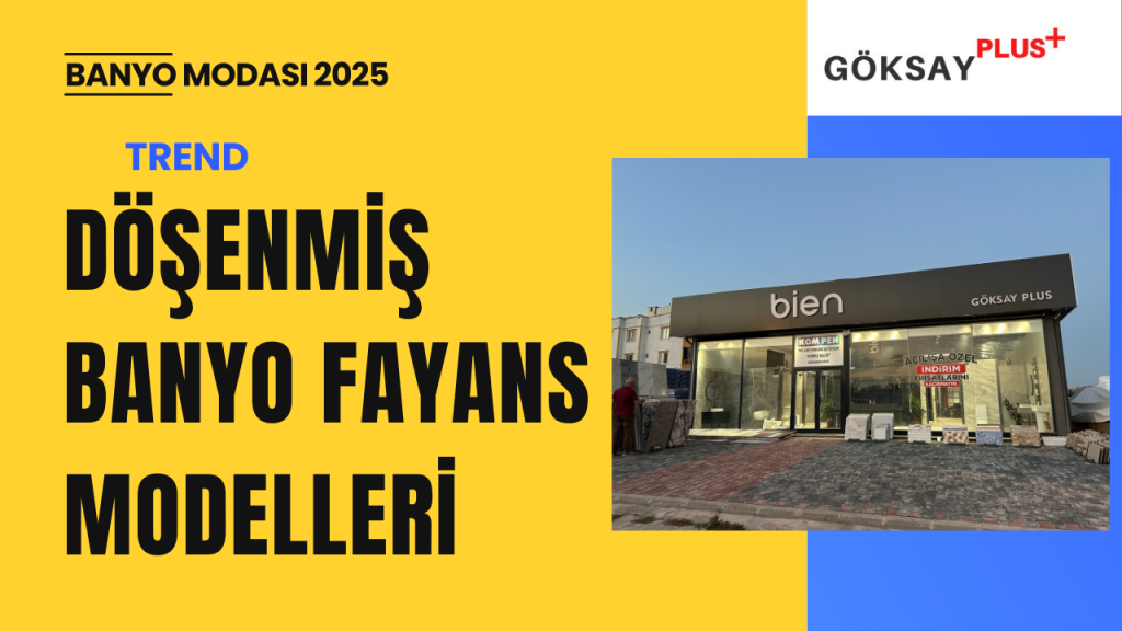 Döşenmiş Banyo Fayans Modelleri 2025