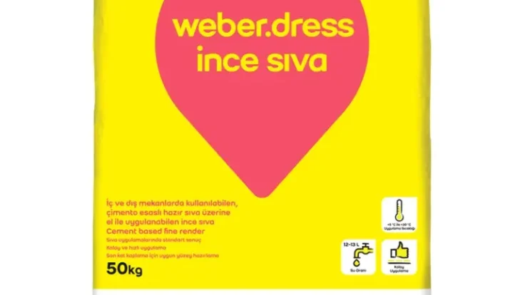 Weberdress ince sıva 50 kg